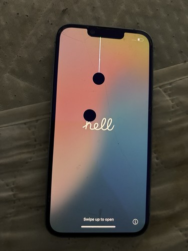 Broken iphone 128gb - broken,